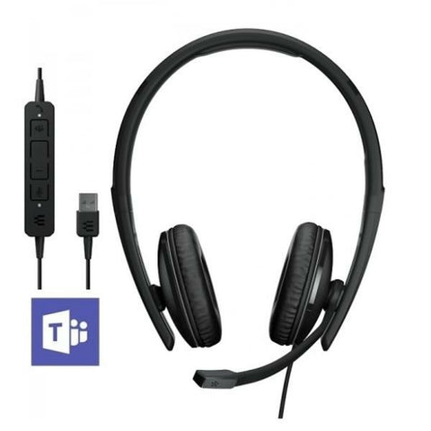 Headphones with Microphone Epos 1000221 Black Headphones with Microphone Epos 1000221 Black