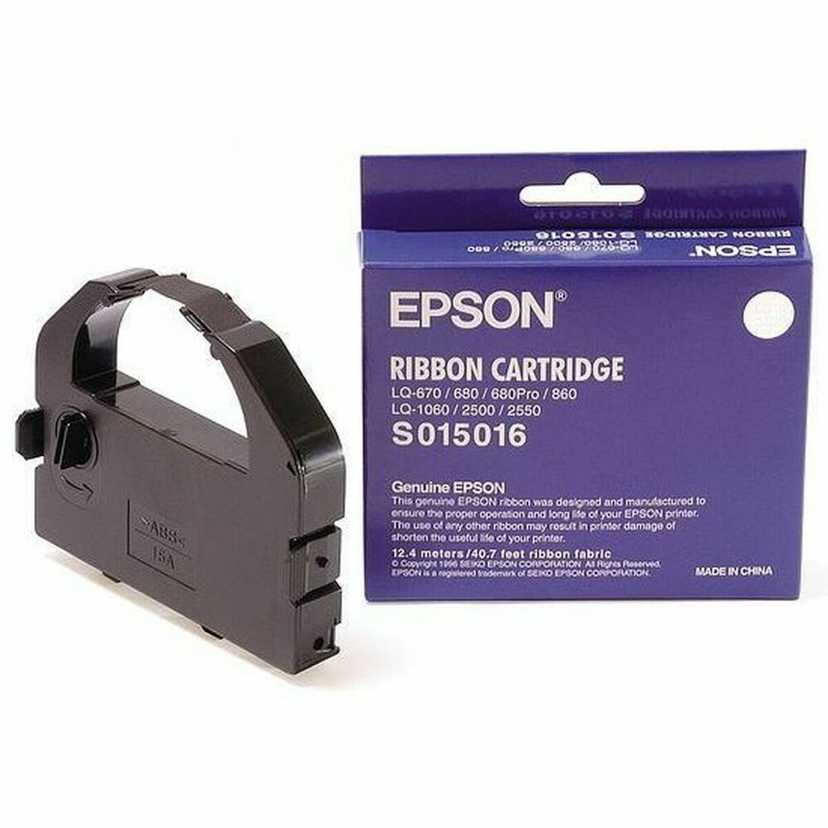 Original Dot Matrix Tape Epson C13S015262 Black Original Dot Matrix Tape Epson C13S015262 Black