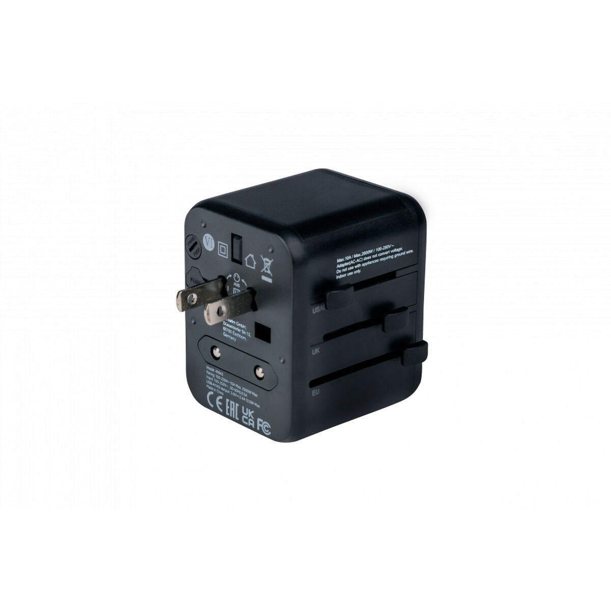 Universal Travel Power Adapter Verbatim 49543 Universal Travel Power Adapter Verbatim 49543