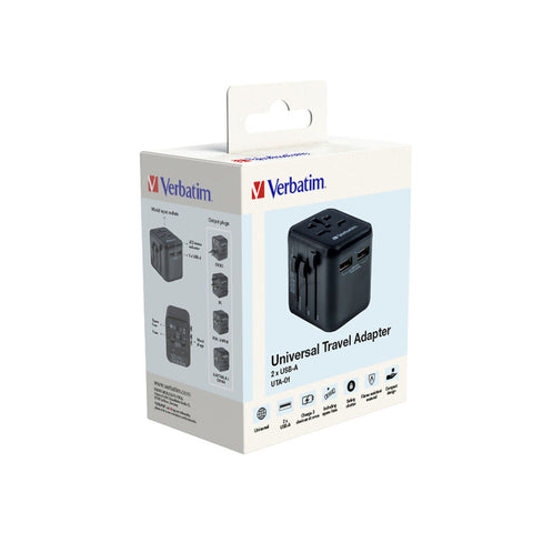 Universal Travel Power Adapter Verbatim 49543 Universal Travel Power Adapter Verbatim 49543