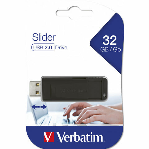 USB stick Verbatim 98697 Black 32 GB USB stick Verbatim 98697 Black 32 GB