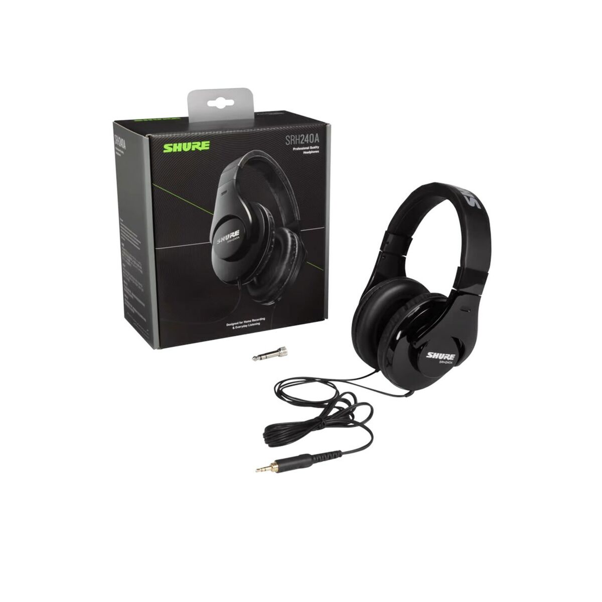 Headphones Shure SRH240A-BK-EFS Black Headphones Shure SRH240A-BK-EFS Black