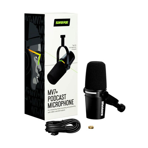 Dynamic microphone Shure MV7+-K Dynamic microphone Shure MV7+-K
