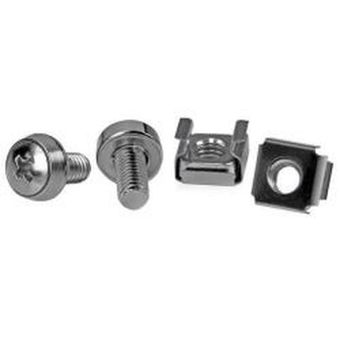 Holder Startech CABSCREWM6 Silver Stainless steel (50 Units) Holder Startech CABSCREWM6 Silver Stainless steel (50 Units)