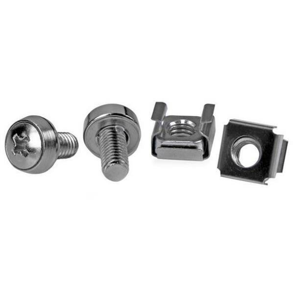 Holder Startech CABSCREWM6 Silver Stainless steel (50 Units) Holder Startech CABSCREWM6 Silver Stainless steel (50 Units)