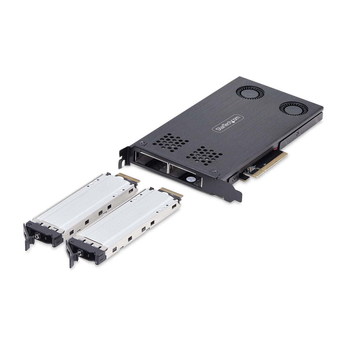 Hard Drive Adapter Startech 2M2-REMOVABLE-PCIE Black Hard Drive Adapter Startech 2M2-REMOVABLE-PCIE Black