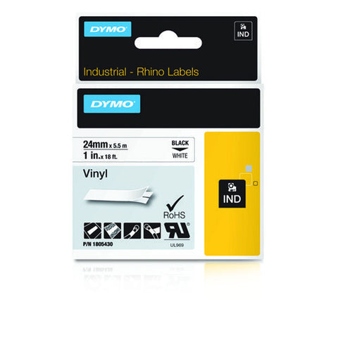 Laminated Tape for Labelling Machines Dymo 1805430 Multicolour Black/White 24 mm Laminated Tape for Labelling Machines Dymo 1805430 Multicolour Black/White 24 mm