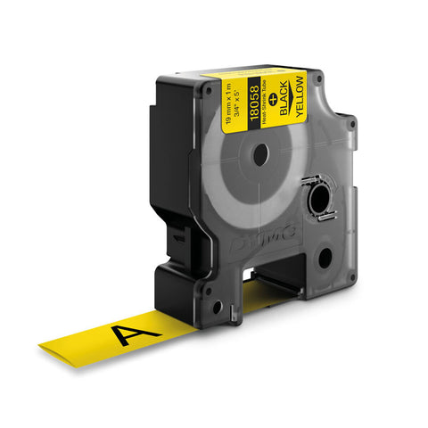 Laminated Tape for Labelling Machines Dymo 18058 Multicolour Black/Yellow Laminated Tape for Labelling Machines Dymo 18058 Multicolour Black/Yellow