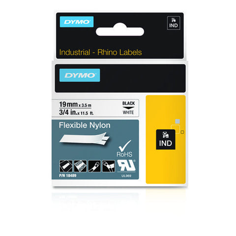 Laminated Tape for Labelling Machines Dymo 18489 White Laminated Tape for Labelling Machines Dymo 18489 White