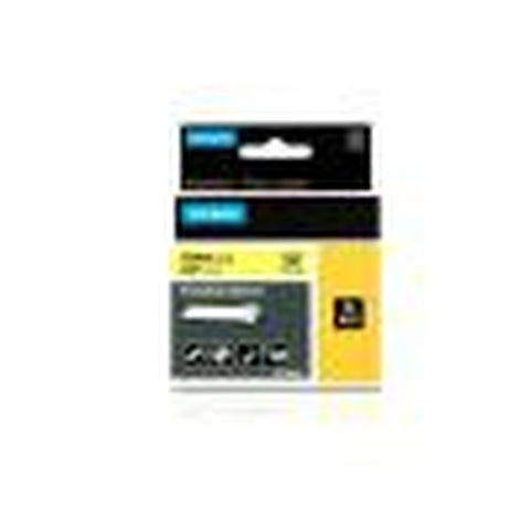 Laminated Tape for Labelling Machines Dymo Nylon Flexible IND Multicolour Black/Yellow Laminated Tape for Labelling Machines Dymo Nylon Flexible IND Multicolour Black/Yellow