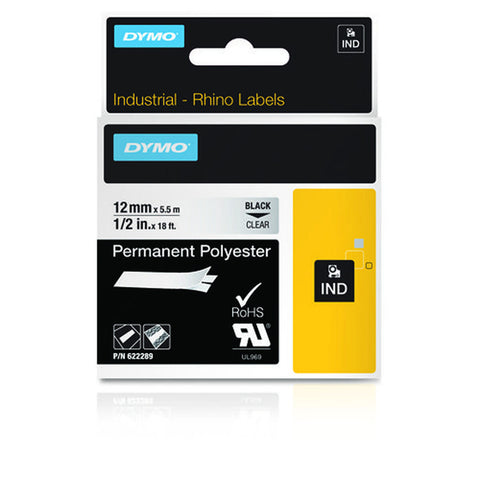 Laminated Tape for Labelling Machines Dymo 622289 Multicolour Laminated Tape for Labelling Machines Dymo 622289 Multicolour