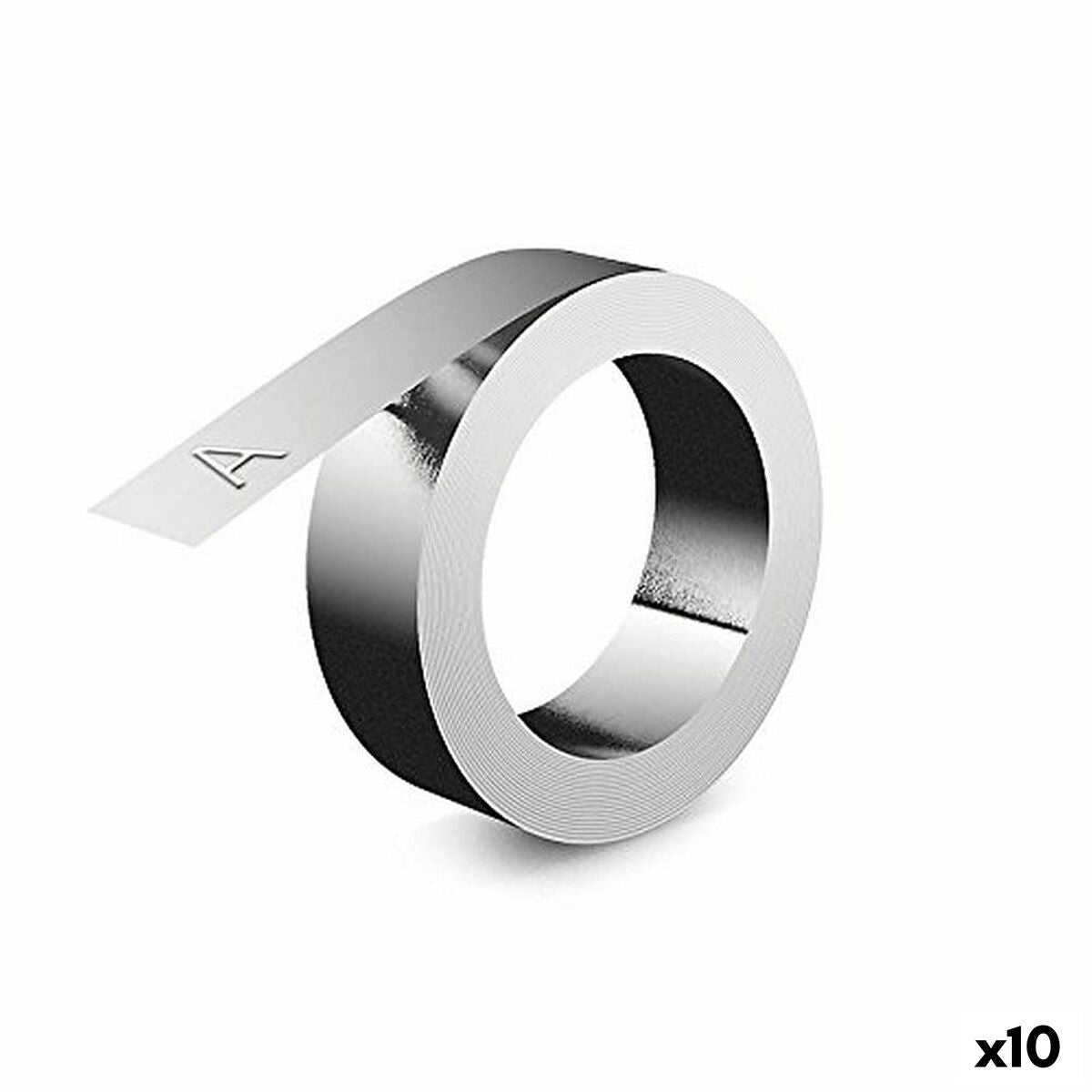 Laminated Tape for Labelling Machines Dymo 31000 Rhino™ 12 mm Aluminium (10 Units) Laminated Tape for Labelling Machines Dymo 31000 Rhino™ 12 mm Aluminium (10 Units)