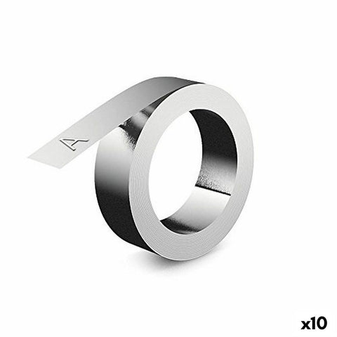 Laminated Tape for Labelling Machines Dymo 31000 Rhino™ 12 mm Aluminium (10 Units) Laminated Tape for Labelling Machines Dymo 31000 Rhino™ 12 mm Aluminium (10 Units)