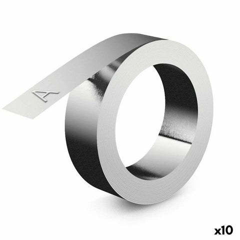 Laminated Tape for Labelling Machines Dymo Aluminium Rhino™ 12 mm (10 Units) Laminated Tape for Labelling Machines Dymo Aluminium Rhino™ 12 mm (10 Units)