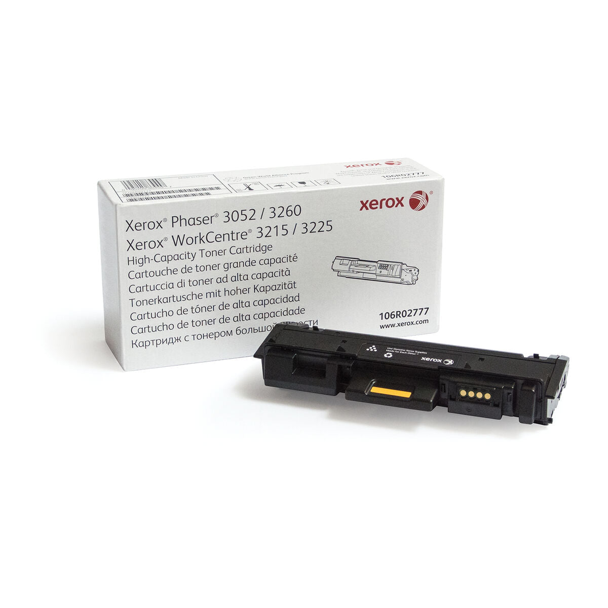 Compatible Toner Xerox 106R02777 White Black Compatible Toner Xerox 106R02777 White Black