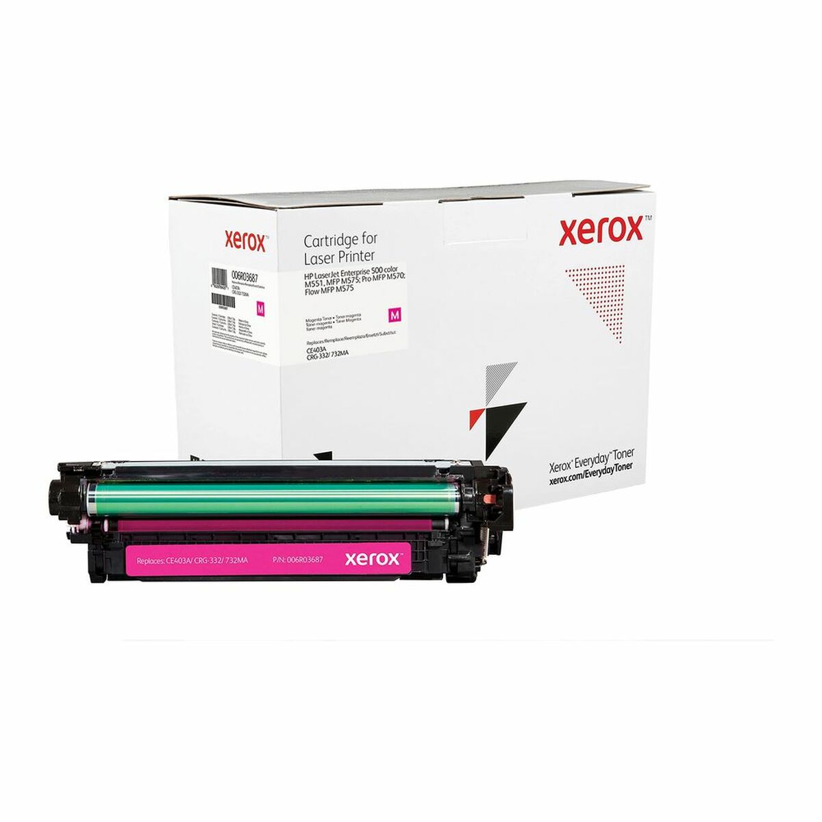 Compatible Toner Xerox CE403A Magenta Compatible Toner Xerox CE403A Magenta