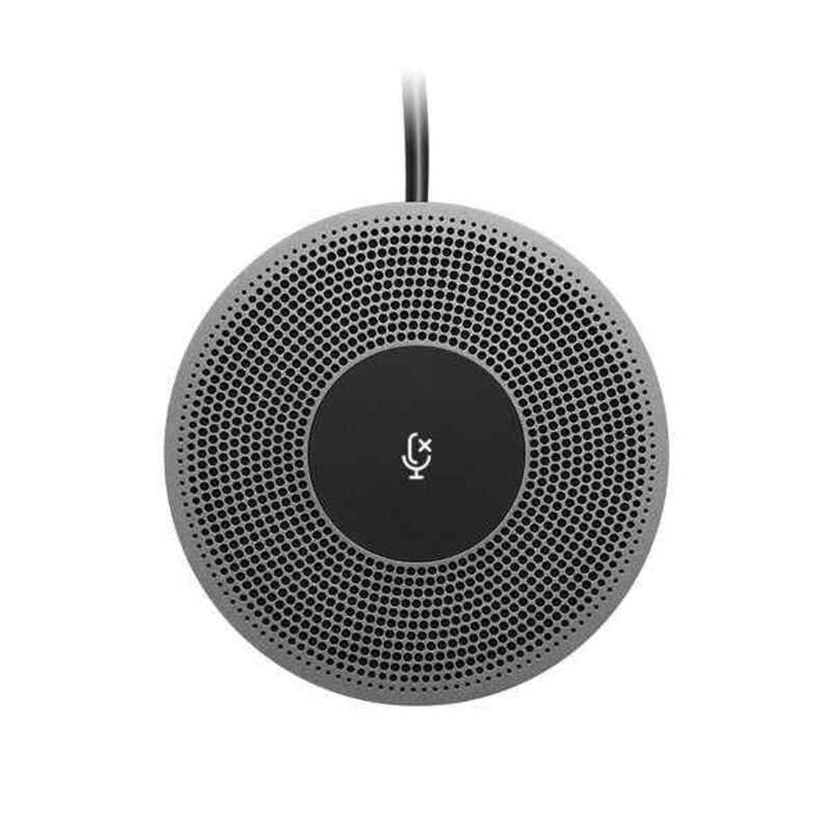 Microphone Logitech 989-000405 Grey Black Microphone Logitech 989-000405 Grey Black