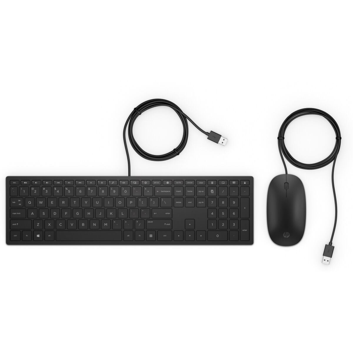 Keyboard and Mouse HP 4CE97AA Black Keyboard and Mouse HP 4CE97AA Black