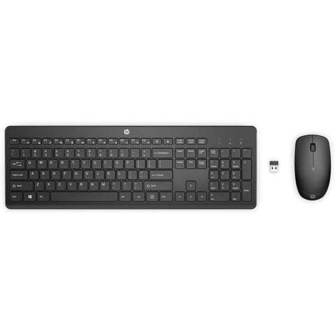 Keyboard and Mouse HP 18H24AA#ABE Black QWERTY Qwerty US Keyboard and Mouse HP 18H24AA#ABE Black QWERTY Qwerty US