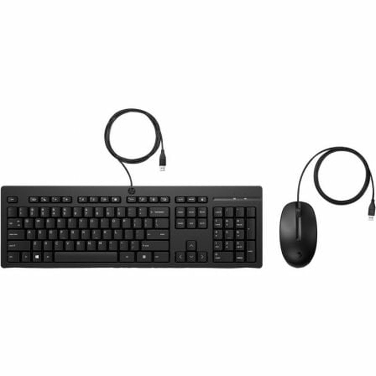 Keyboard and Mouse HP 286J4AA Black Spanish Qwerty Keyboard and Mouse HP 286J4AA Black Spanish Qwerty