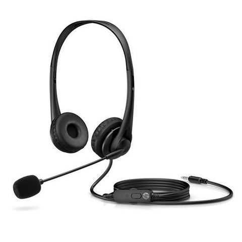 Headphones HP 428K7AA Black Headphones HP 428K7AA Black