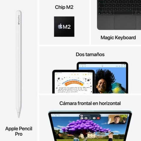 Tablet Apple iPad Air 2024 11" M2 8 GB RAM 128 GB Purple Tablet Apple iPad Air 2024 11" M2 8 GB RAM 128 GB Purple