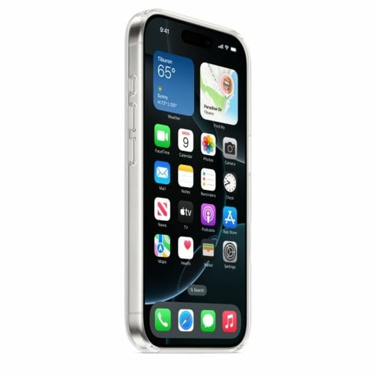 Mobile cover Apple iPhone 16 Transparent Apple iPhone 16 Pro Mobile cover Apple iPhone 16 Transparent Apple iPhone 16 Pro