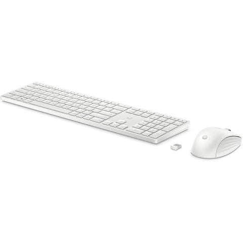 Keyboard and Mouse HP 650 White Keyboard and Mouse HP 650 White