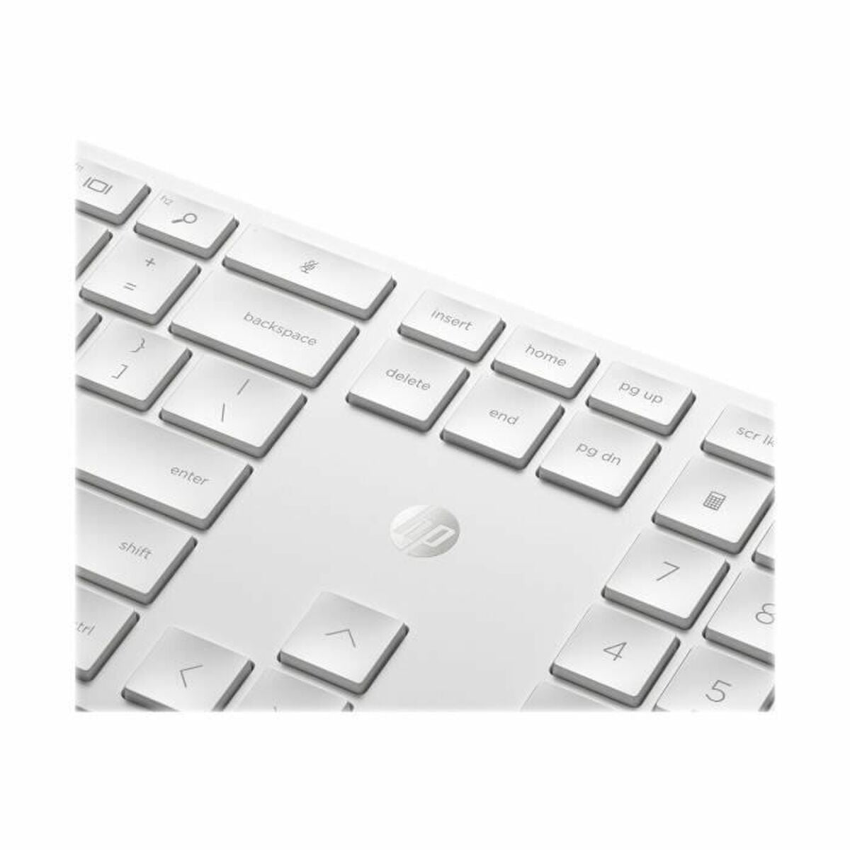 Keyboard and Mouse HP 650 White Keyboard and Mouse HP 650 White