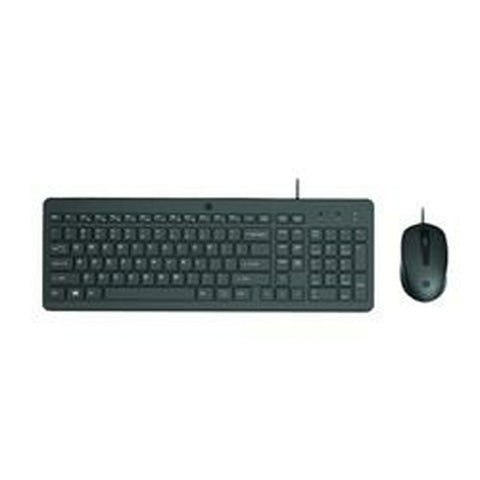 Keyboard and Mouse HP 240J7AA Black Keyboard and Mouse HP 240J7AA Black