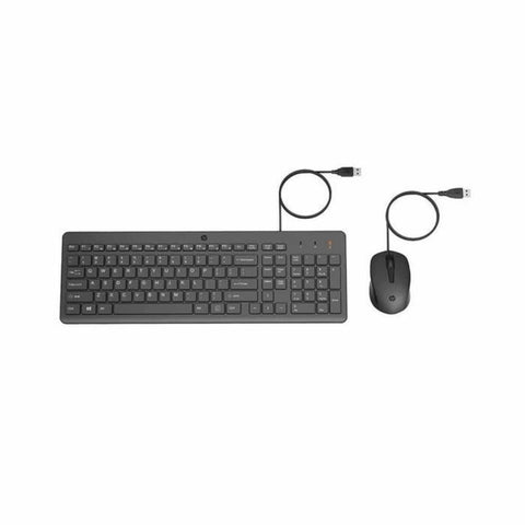 Keyboard and Mouse HP 150 Black Keyboard and Mouse HP 150 Black