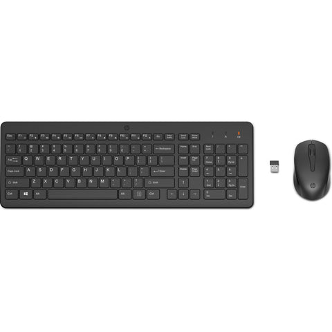 Keyboard and Mouse HP 2V9E6AA Black QWERTY Keyboard and Mouse HP 2V9E6AA Black QWERTY