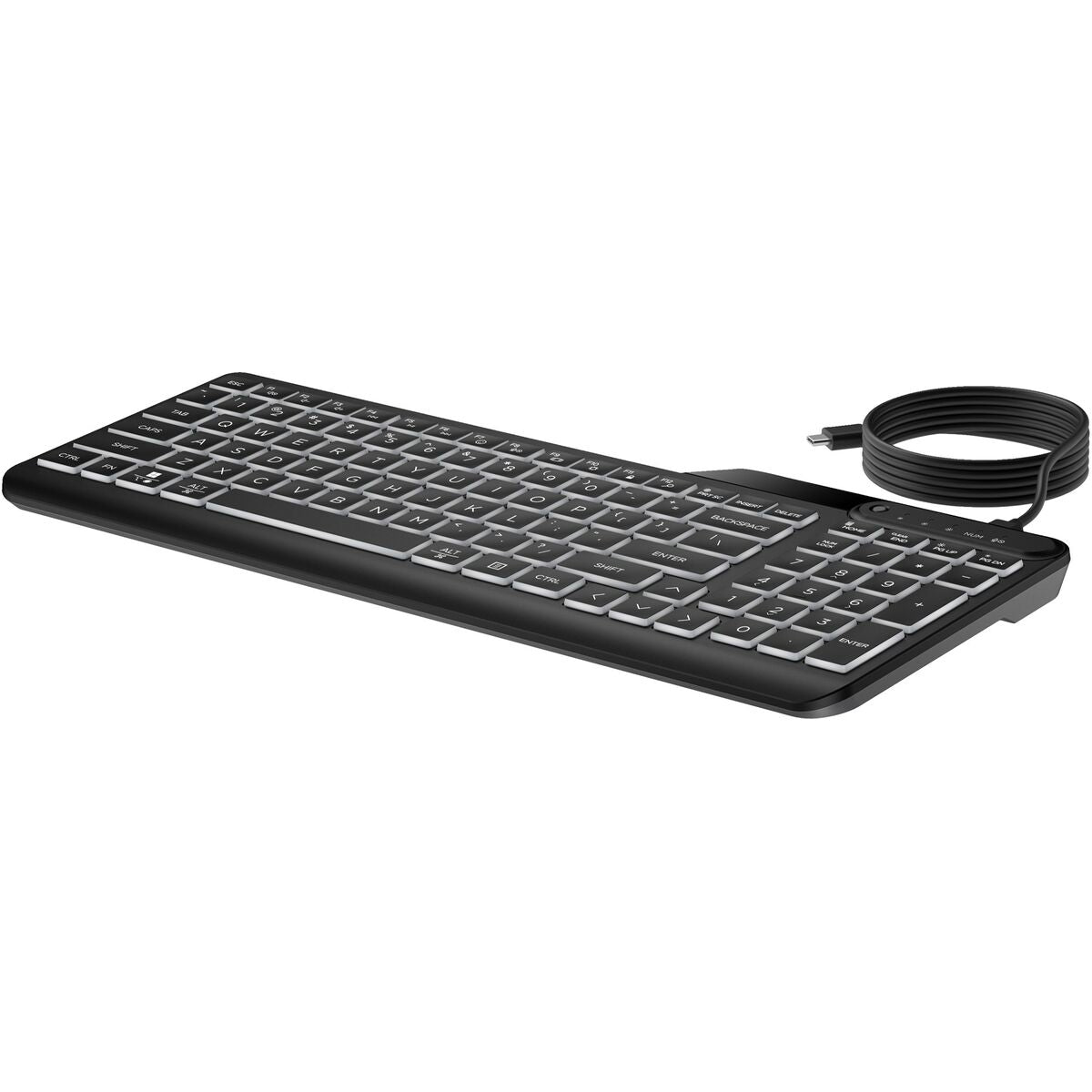 Keyboard HP 7N7C0AA#ABB Black QWERTY Keyboard HP 7N7C0AA#ABB Black QWERTY