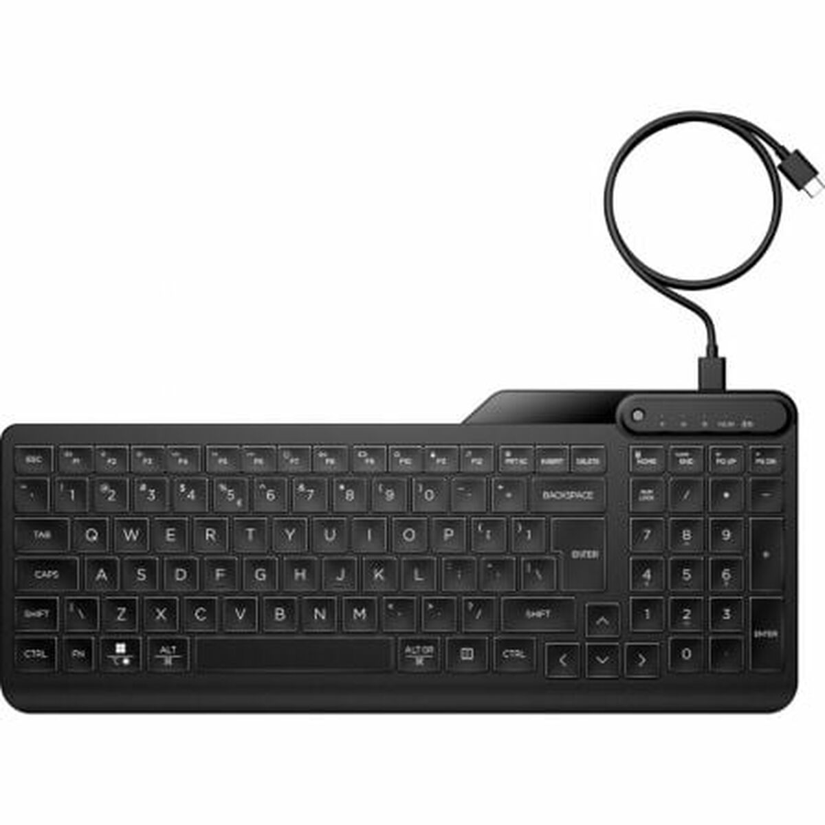 Keyboard and Mouse HP 7N7C1AA Black Qwerty US Spanish Qwerty Keyboard and Mouse HP 7N7C1AA Black Qwerty US Spanish Qwerty