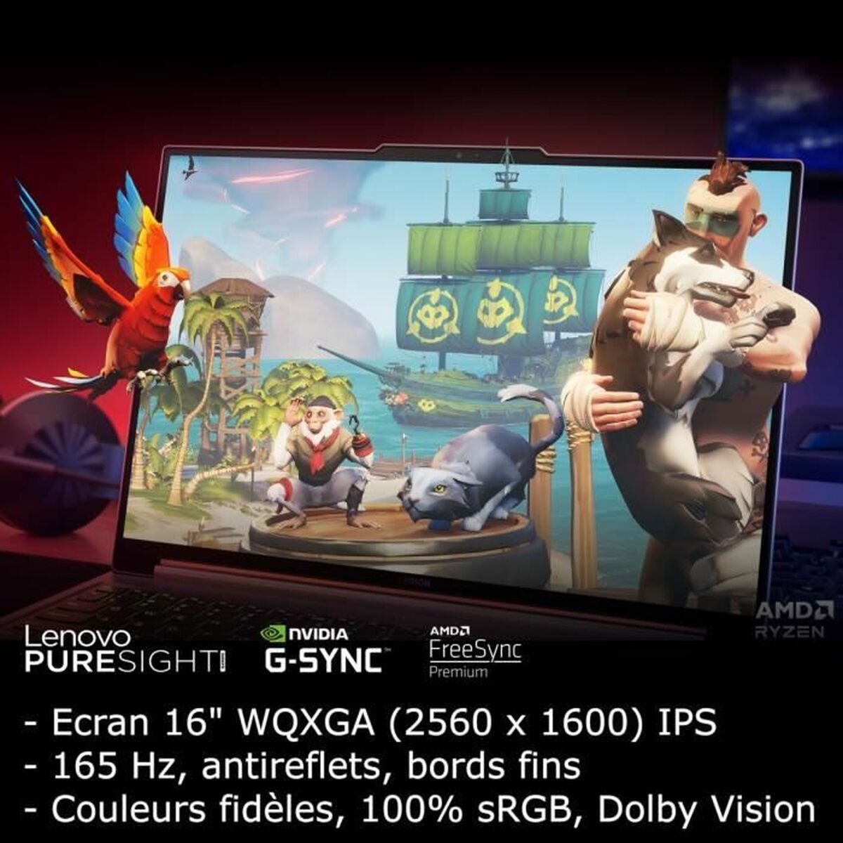 Laptop Lenovo Legion S5 16ARP9 16" amd ryzen 7 7435HS 16 GB RAM 512 GB SSD Nvidia Geforce RTX 4070 Laptop Lenovo Legion S5 16ARP9 16" amd ryzen 7 7435HS 16 GB RAM 512 GB SSD Nvidia Geforce RTX 4070