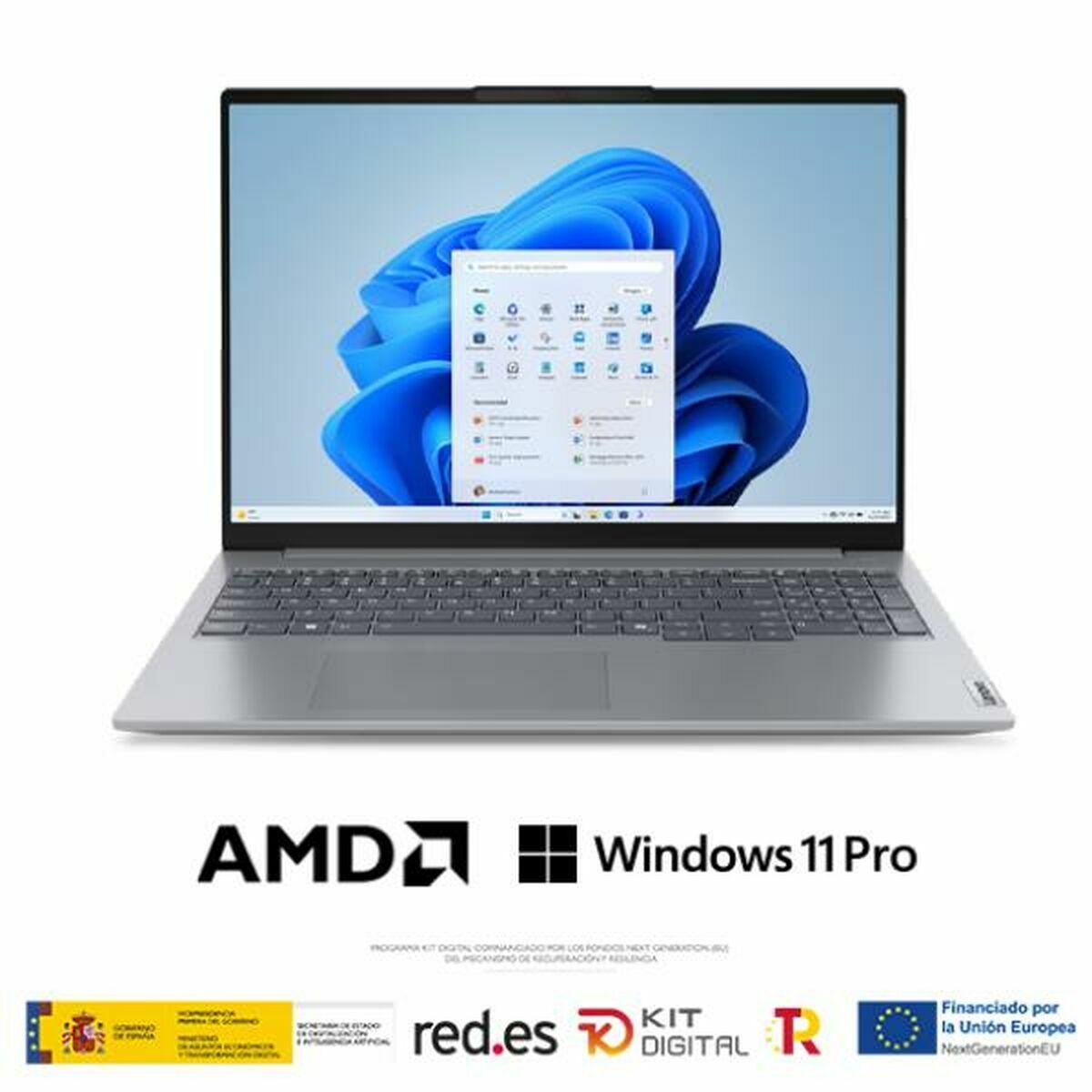 Laptop Lenovo 21MW0042SP 16" 16 GB RAM 512 GB SSD Spanish Qwerty AMD Ryzen 5 7535HS Laptop Lenovo 21MW0042SP 16" 16 GB RAM 512 GB SSD Spanish Qwerty AMD Ryzen 5 7535HS