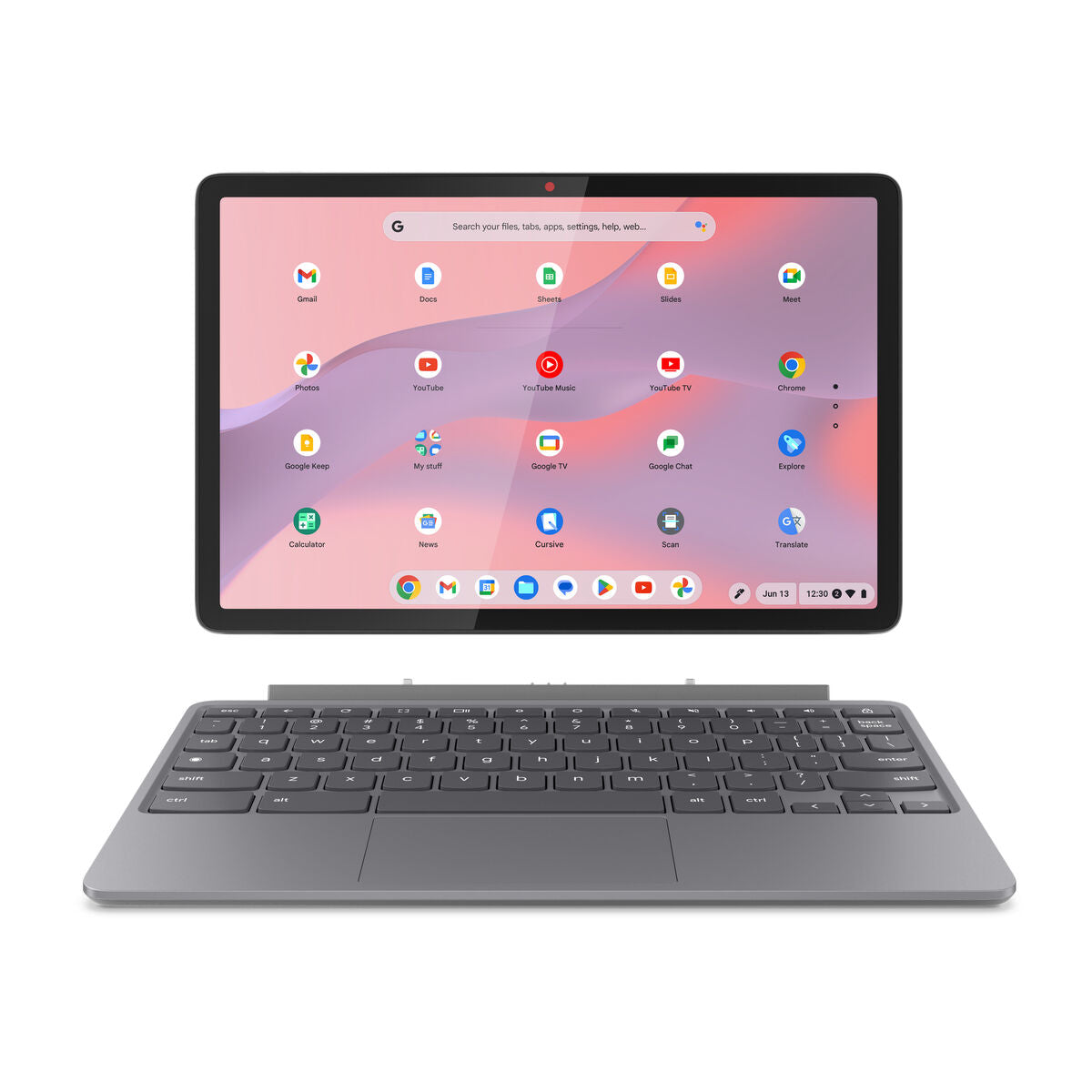 Laptop Lenovo Chromebook Duet 10,95" Kompanio 838 8 GB RAM 128 GB SSD Spanish Qwerty Laptop Lenovo Chromebook Duet 10,95" Kompanio 838 8 GB RAM 128 GB SSD Spanish Qwerty