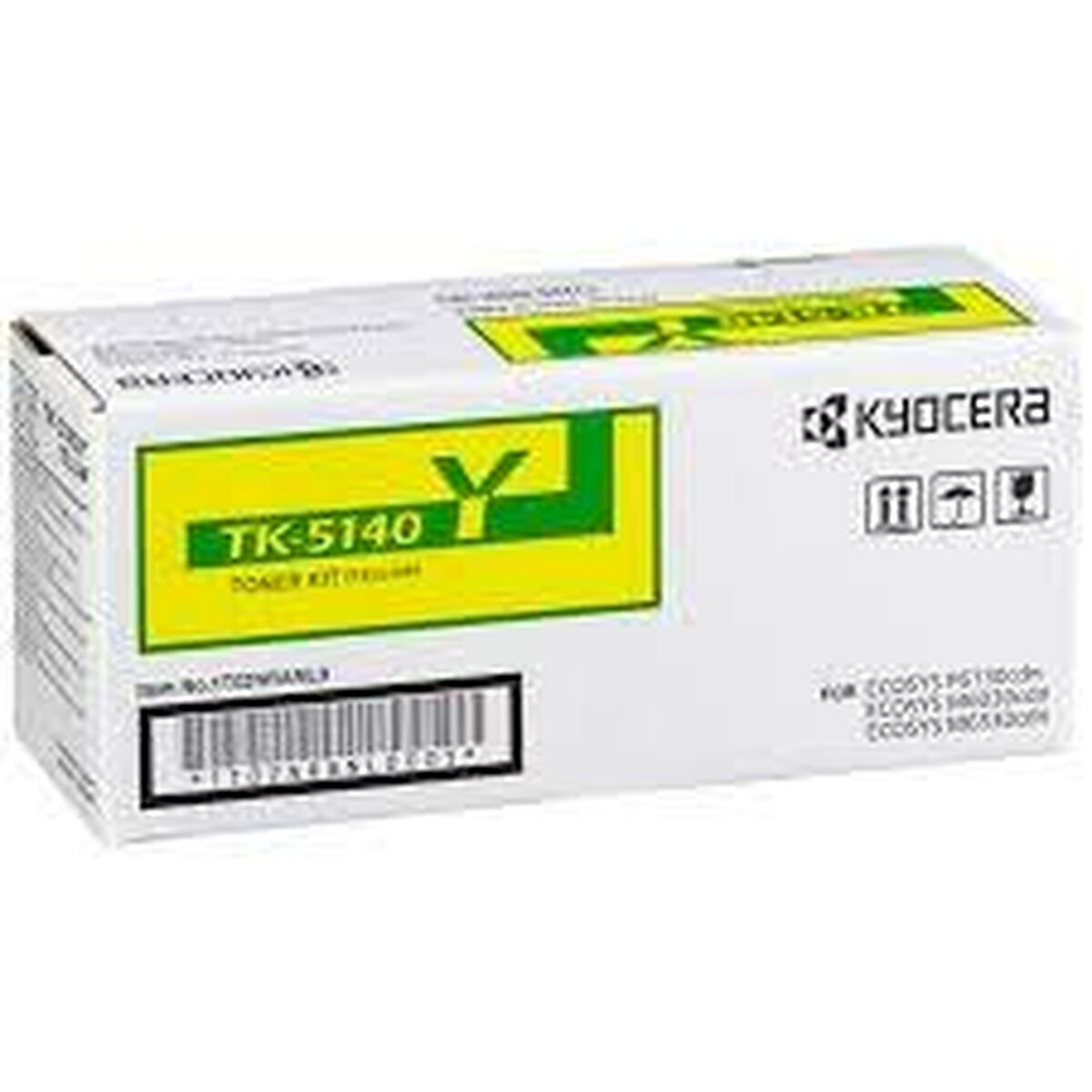 Toner Kyocera TK-5140Y Yellow Toner Kyocera TK-5140Y Yellow