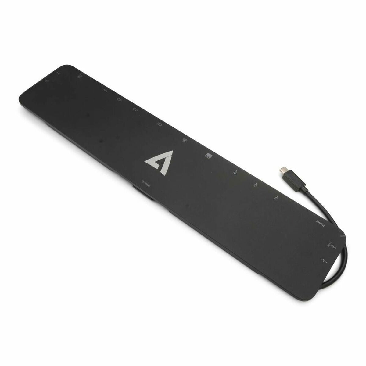USB Hub V7 DOCKUCPT01 Black 100 W USB Hub V7 DOCKUCPT01 Black 100 W