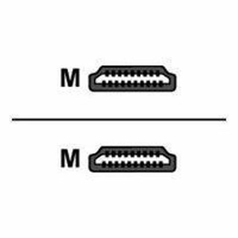 HDMI Cable Belkin HDMI0018G-2M 2 m Black Golden HDMI Cable Belkin HDMI0018G-2M 2 m Black Golden