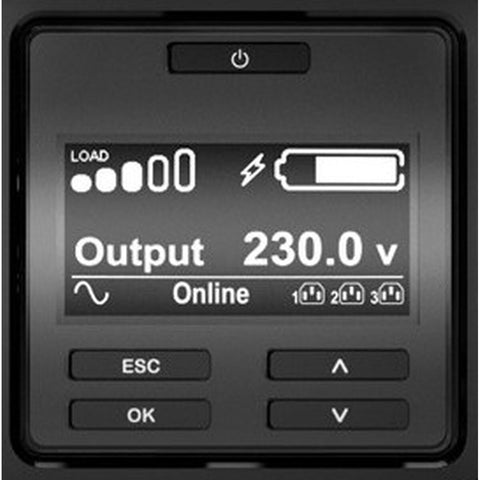 Uninterruptible Power Supply System Interactive UPS APC SRT1000RMXLI-NC 1000 W 1000 VA Uninterruptible Power Supply System Interactive UPS APC SRT1000RMXLI-NC 1000 W 1000 VA