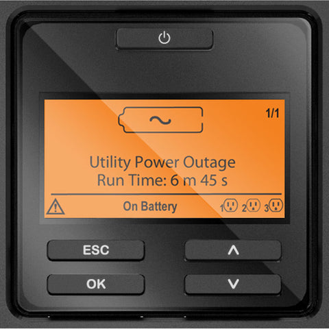 Uninterruptible Power Supply System Interactive UPS APC SRT1000RMXLI-NC 1000 W 1000 VA Uninterruptible Power Supply System Interactive UPS APC SRT1000RMXLI-NC 1000 W 1000 VA