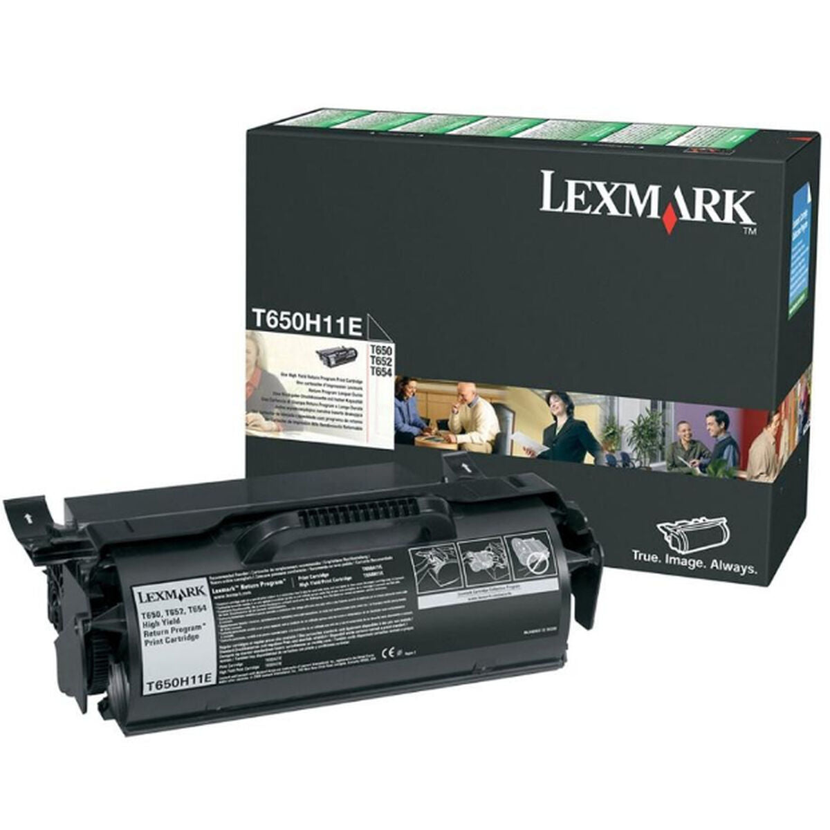 Toner Lexmark T650H11E Black Toner Lexmark T650H11E Black
