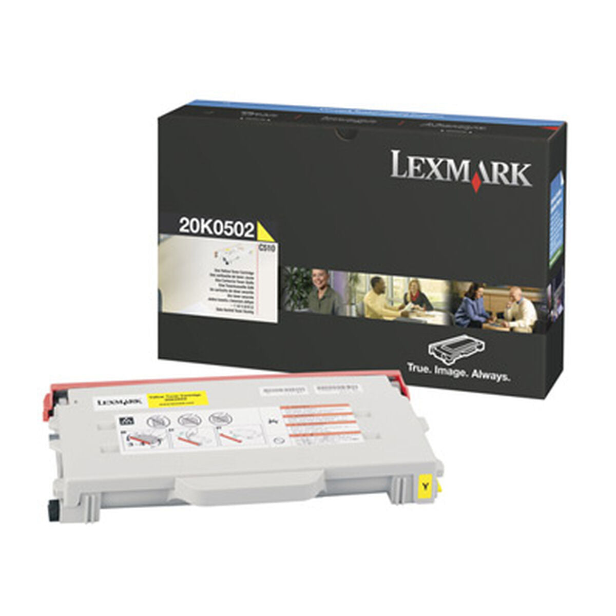 Toner Lexmark C-510 Yellow White Toner Lexmark C-510 Yellow White