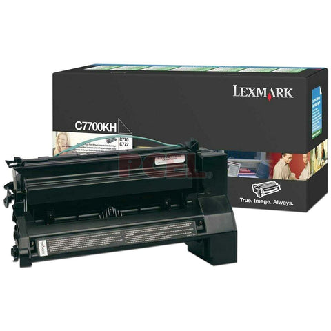 Toner Lexmark C7700KH Black Toner Lexmark C7700KH Black
