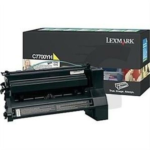 Toner Lexmark C7700YH Yellow Toner Lexmark C7700YH Yellow