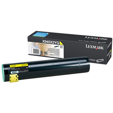 Toner Lexmark X-940/x-945 Yellow Black Toner Lexmark X-940/x-945 Yellow Black