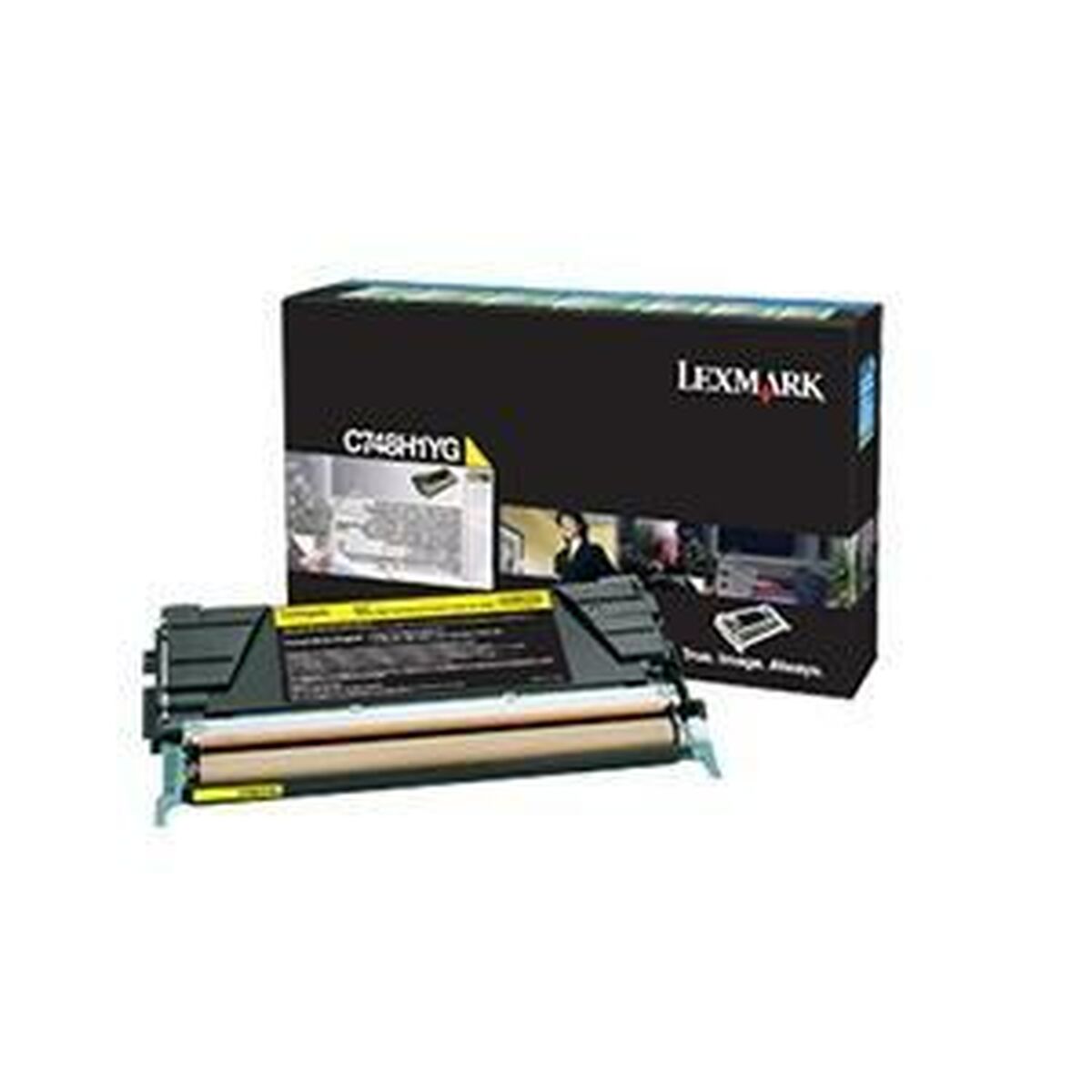 Toner Lexmark C748H1YG Yellow Black Toner Lexmark C748H1YG Yellow Black