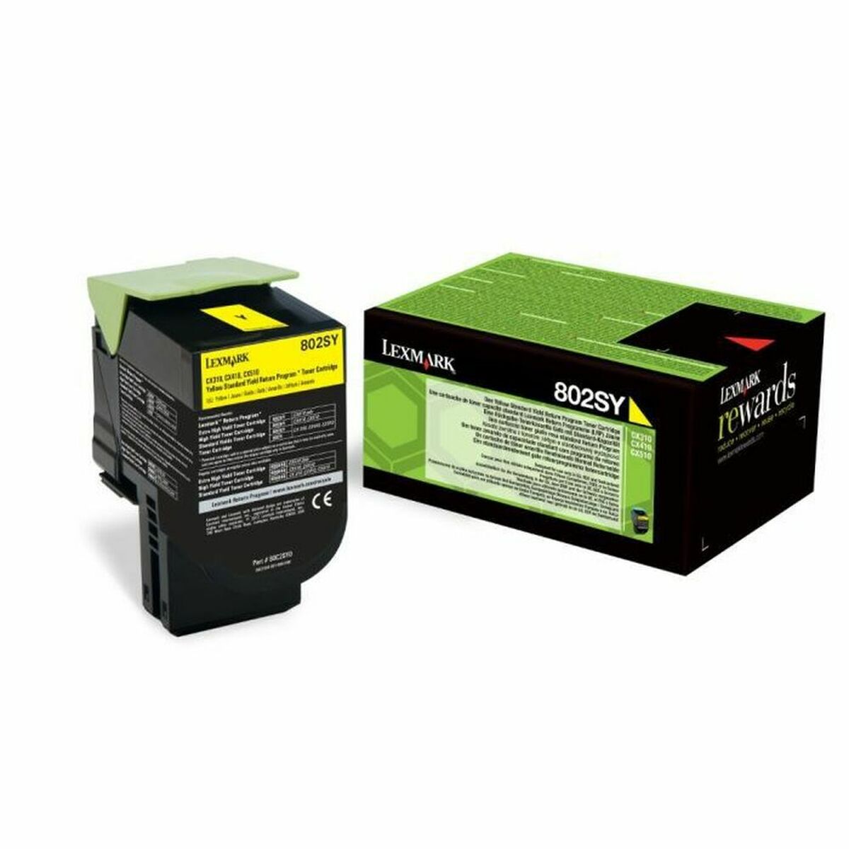 Toner Lexmark Black Yellow Toner Lexmark Black Yellow