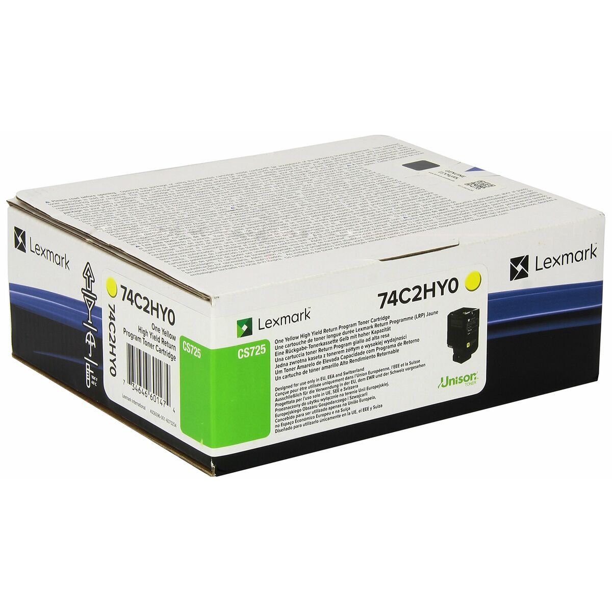 Toner Lexmark 74C2HY0 Yellow Toner Lexmark 74C2HY0 Yellow